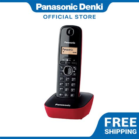 PANASONIC KX TG1611 Digital Cordless Phone With Illuminated LCD Caller