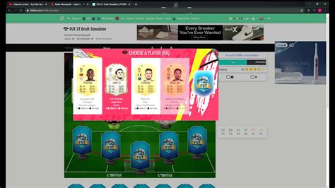 Futbin 10 Draft Simulator