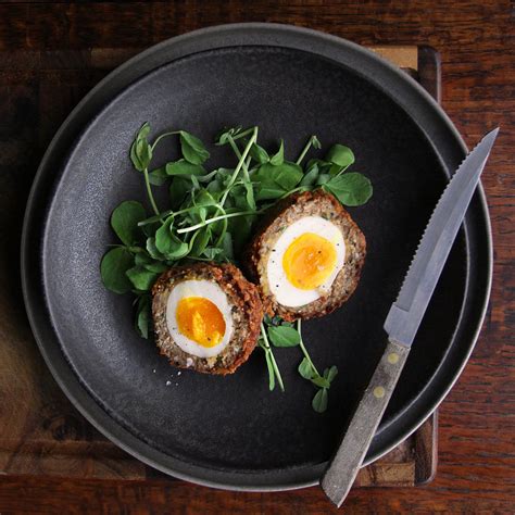 Lamb Kibbeh Scotch Eggs Foodie Luce