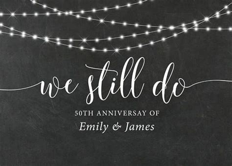 Custom We Still Do Vow Renewal Decor Backdrop Anniversary Etsy Anniversary Party Decorations