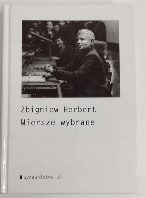 Zbigniew Herbert Wiersze Wybrane Cd Ma Y Bukowiec Kup Teraz Na