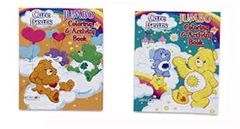 Care Bears Jumbo Coloring and Activity Book - Care Bear Coloring Book ...