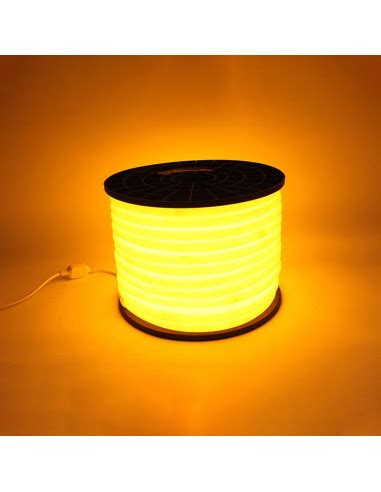 2835 120P 340 DEGREE NEON LED STRIP LIGHT YELLOW 50MTR