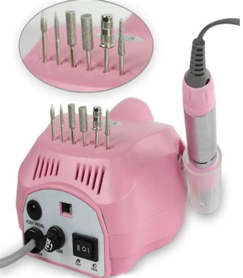 Kit de manicura y manicura de Lima eléctrico profesional de 30000 RPM 4