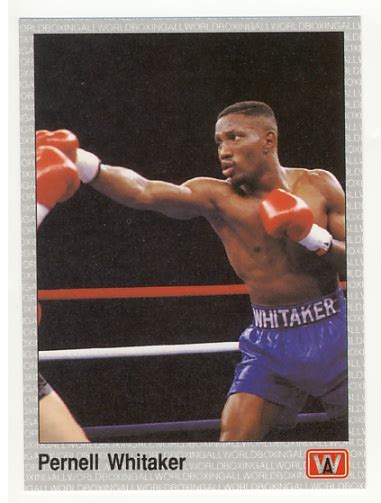 Pernell Whitaker - AW Boxing Card #11