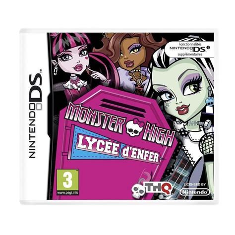 Monster High Lyc E D Enfer Jeu Nintendo Ds Cdiscount Jeux Vid O