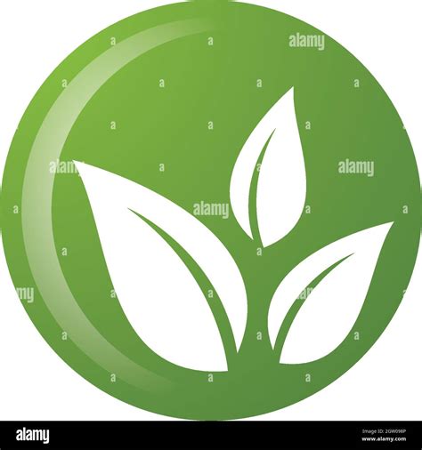 Logos Of Green Leaf Ecology Nature Element Vector Icon Stock Vector