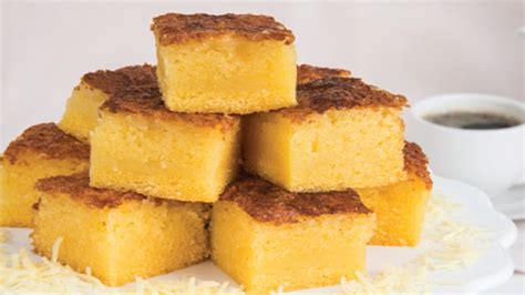 Receita de bolo de fubá cremoso queijo Ana Maria Braga