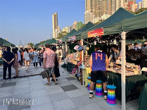 香港夜繽紛｜西環海濱夜市第二日 市民步特首「後塵」專程從八鄉前來 星島日報