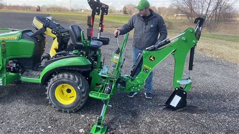 John Deere 260B Backhoe Quick Disconnect YouTube