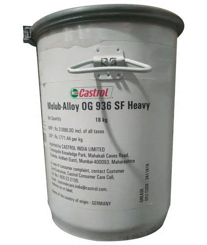 Castrol Molub Alloy OG 936 SF Heavy Grease At Best Price In Secunderabad