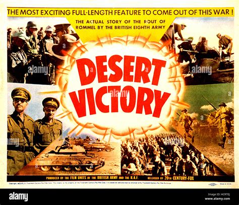 DESERT VICTORY, World War II documentary, 1943 Stock Photo - Alamy