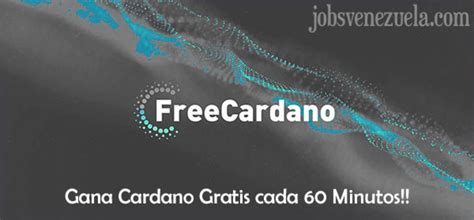 ᐅ FreeCardano Gana Cardano ADA Faucet Pagando