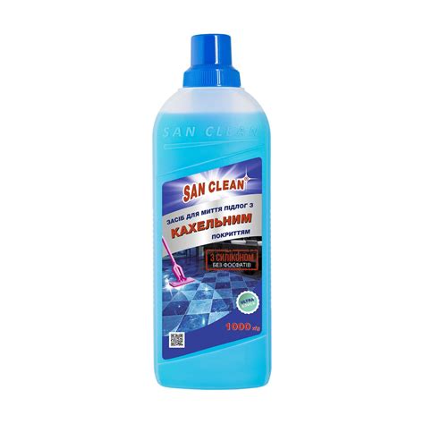 Средство для мытья полов San Clean с кафельным покрытием, 1 кг - купить ...