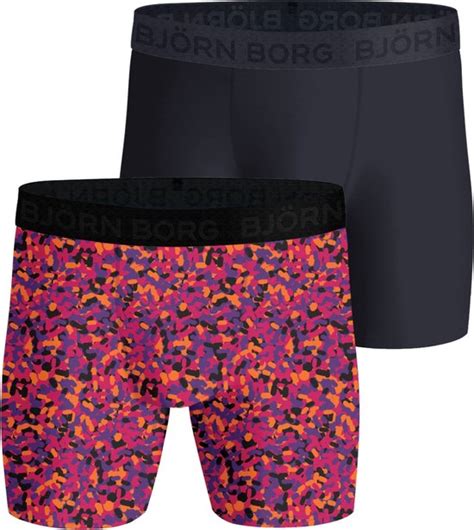 Bj Rn Borg Performance Boxers Microfiber Heren Boxers Lange Pijpen