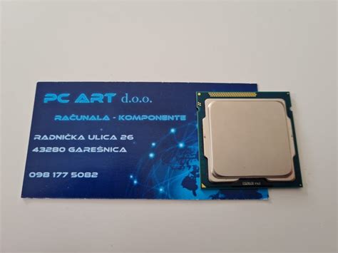 Intel Xeon E3-1245 v2 (i7 3770), 4/8 x 3.40 GHz, Socket 1155 - Račun