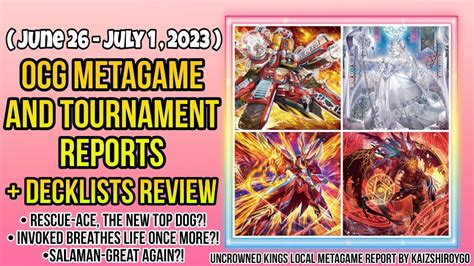 Yu Gi Oh Ocg Metagame Report With Decklist Reviews Post July Banlist