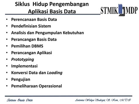 Ppt Siklus Hidup Sistem Basis Data Powerpoint Presentation Free Download Id 6493832