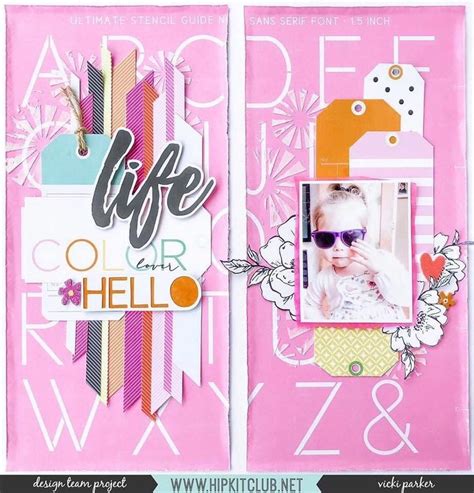 Hip Kit Club Scrapbooking Kits On Instagram Weekly Challenge