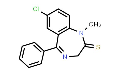 7 Chloro 1 3 Dihydro 1 Methyl 5 Phenyl 2H 1 4 Benzodiazepine 2 Thione