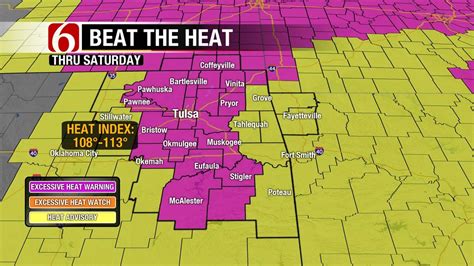 Excessive Heat Warning Issued For Parts Of Oklahoma