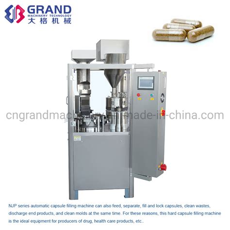 Njp Series Automatic Hard Gelatin Capsule Filling Encapsulation Machine