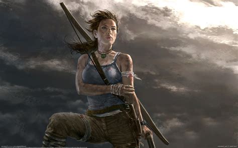 Wallpaper 2560x1600 Px Artwork Fan Art Lara Croft Tomb Raider