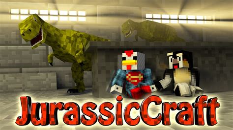 Minecraft Dinosaurs Jurassic Craft Modded Survival Ep Raptor