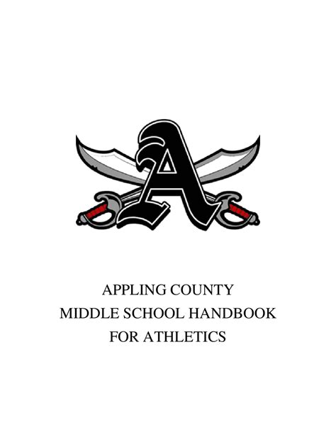 Appling county middle school athletic handbook revised.pdf | Summaries ...