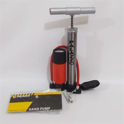 Jual Pompa Pompa Sepeda Mini Hand Pump Pompa Angin Tabung Meteran Pompa