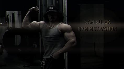 Sam Sulek Gym Motivation Edit Arms Day Youtube