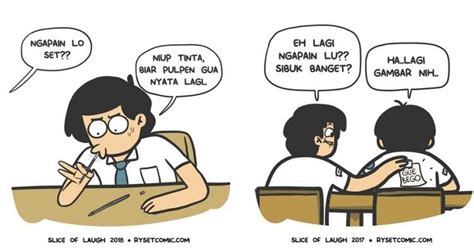 Menggambar Contoh Komik Yang Mudah Digambar