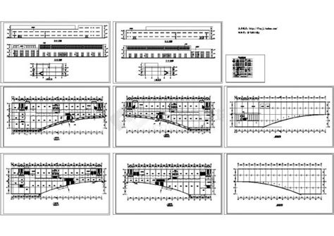 某地2层13476平米商场建筑施工图【平立剖 建筑用料说明表】图纸设计说明土木在线