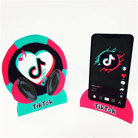 Topper De Mesa Tik Tok Display Tik Tok Shopee Brasil