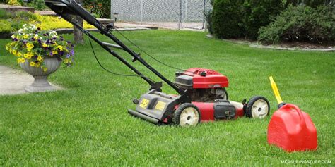 How Much Gas Does A Lawn Mower Use Measuring Stuff