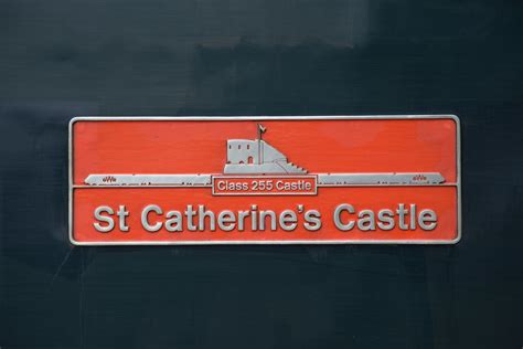 43 041 Nameplate Of Brel Crewe Class 43 0 Or Castle C Flickr