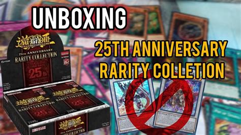 YU GI OH 25th Anniversary Rarity Collection UNBOXING Team Slifer