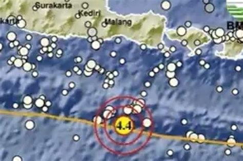 Guncangan Gempa M 4 4 Terasa Di Jember Ini Penjelasan BMKG Tentang