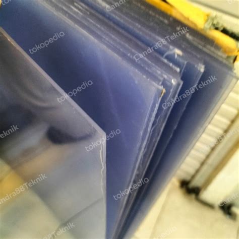 Jual Pvc Sheet Clear Mm Mika Kaku Lembaran Pvc Lembaran Bening