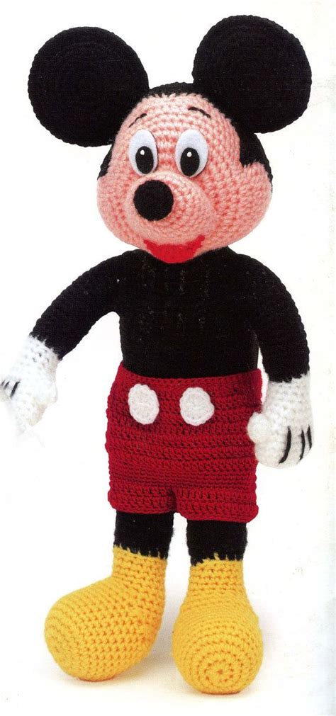 Free Crochet Mickey Mouse Pattern | Printable Templates Free