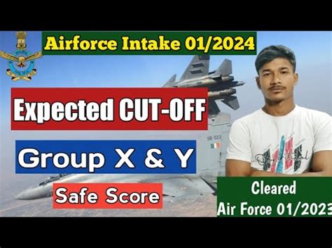 Airforce Expected Cutoff Airforce Group X Y Expected