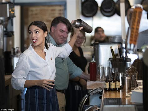 Former Bartender Alexandria Ocasio Cortez Boasts Shes Still Got It