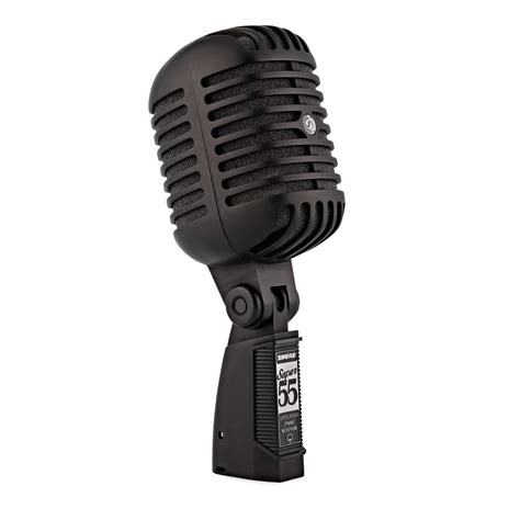 Shure Super 55 Deluxe Limited Edition Pitch Black Vocal Microphone At