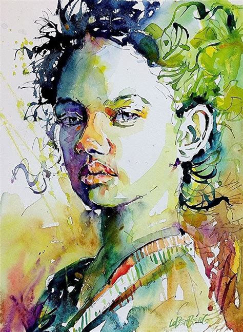 David Lobenberg Portfolio Of Works Watercolor Portraiture David