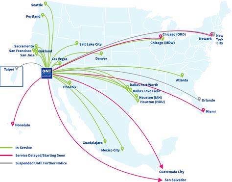 Nonstop Destinations | Ontario International Airport