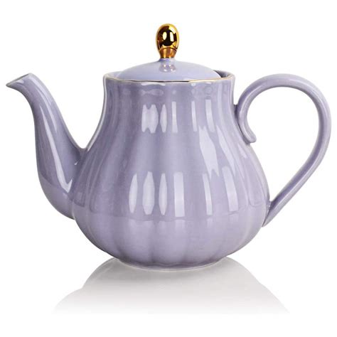 Everly Quinn Natashua Royal Teapot Ceramic Tea Pot With Removable