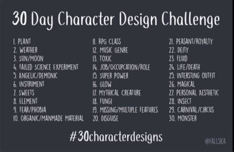 Day Character Design Challenge Art Amino