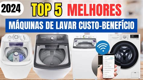 5 MELHORES MÁQUINAS DE LAVAR ROUPAS EM 2024 QUAL A MELHOR MAQUINA DE