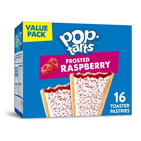 Pop Tarts Toaster Pastries Breakfast Foods Frosted Raspberry Oz