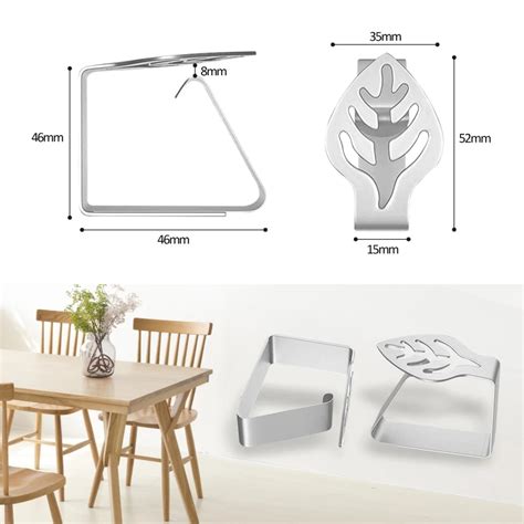 Prodigy Anti Slip Metal Table Cloth Clip Stainless Steel Table Cloth